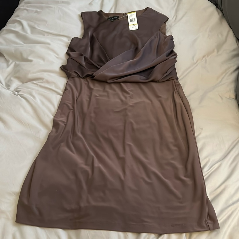 NWT JONES NEW YORK CAREER FASHION SHEATH DRESS IN 14